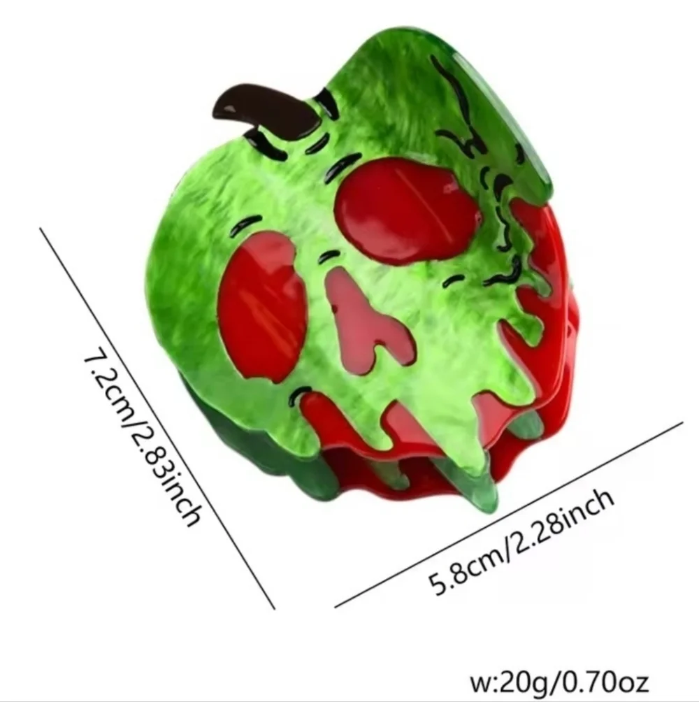 New Poison Apple Hair Claw Clip | Snow White | Disney